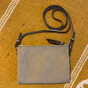 Old navy beige suede crossbody